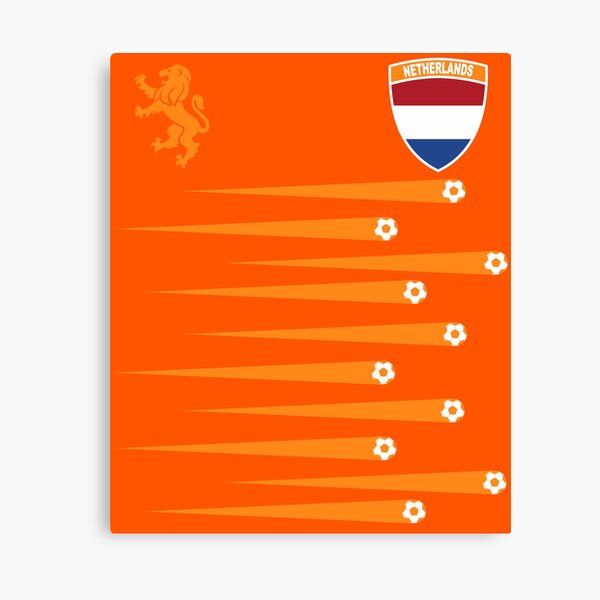 Item preview, Netherlands soccer ball football design Nederland Flag designed and sold by OgeesWorld.