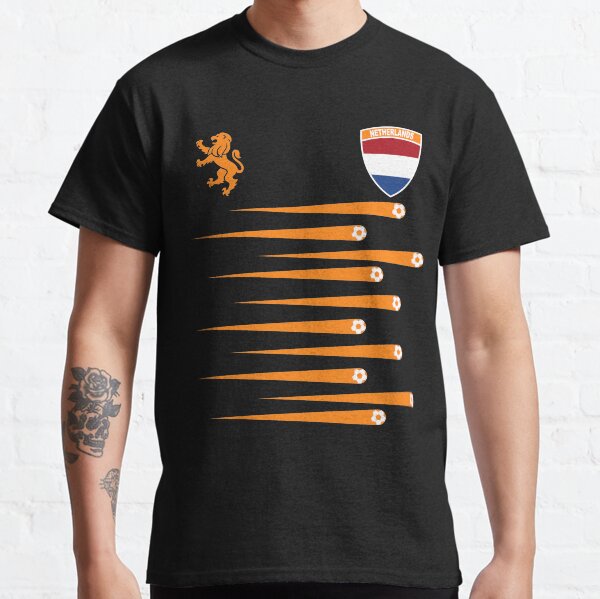 Item preview, Netherlands soccer ball football design Nederland Flag designed and sold by OgeesWorld.