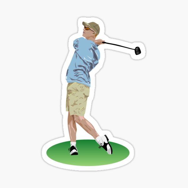 Best golfer Sticker
