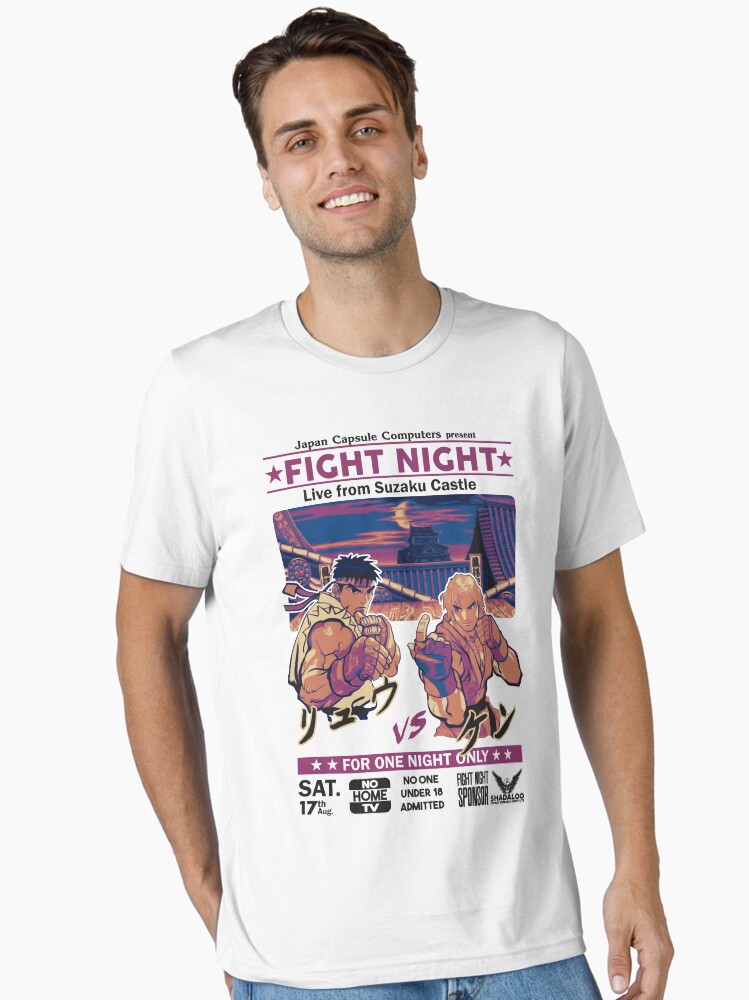Thumbnail 1 of 7, Essential T-Shirt, Live from Suzaku Castle designed and sold by huesitos1977.