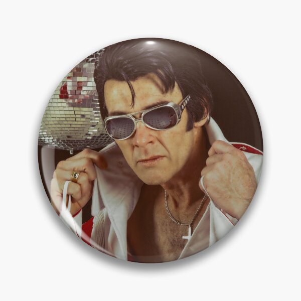 Item preview, Elvis and the disco ball designed and sold by Mel Brackstone.