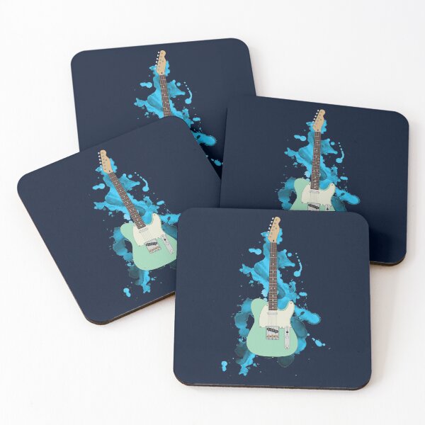 Item preview, T-Style Electric Guitar Surf Green Color designed and sold by nightsworthy.