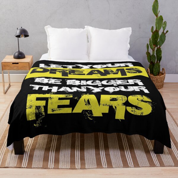 Item preview, Let Your Dreams Be Bigger Than Your Fears - Always be positive - Motivation designed and sold by crazycollective.