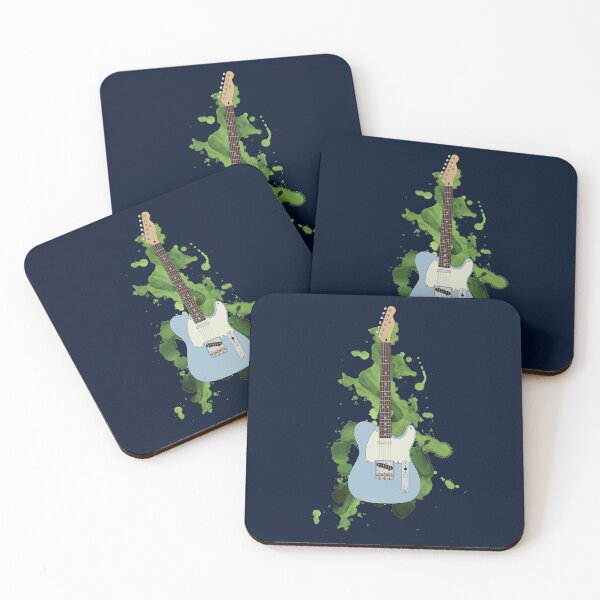 Item preview, T-Style Electric Guitar Sonic Blue Color designed and sold by nightsworthy.