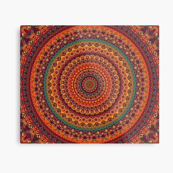 Mandala 117 Metal Print