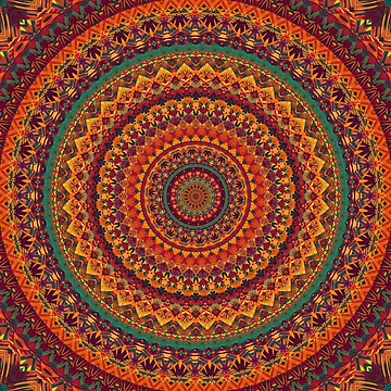 Artwork thumbnail, Mandala 117 by Mandala Of Life