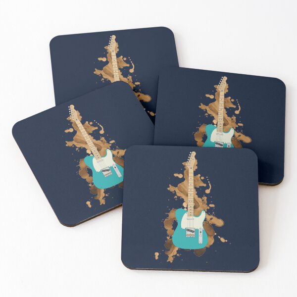 Item preview, T-Style Electric Guitar Teal Color designed and sold by nightsworthy.