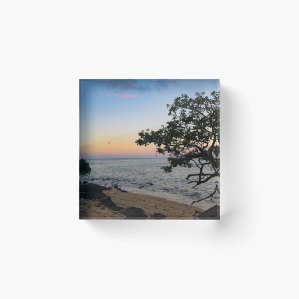 Item preview, calm beach sunset designed and sold by Perggals© - Stacey Turner.