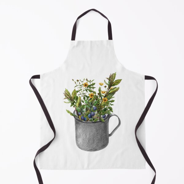 Item preview, Mug with blueberry and hypericum flowers designed and sold by stasia-ch.