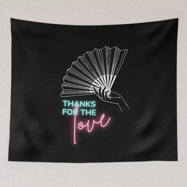 Item preview, Thanks for the love designed and sold by Molly-Vo.