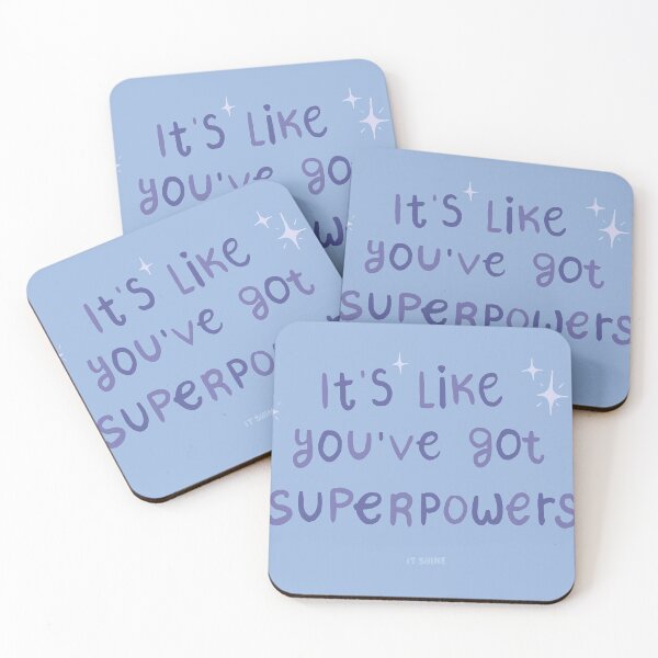 Item preview, pov it's like you got superpowers (on light blue) designed and sold by thewayitshine.