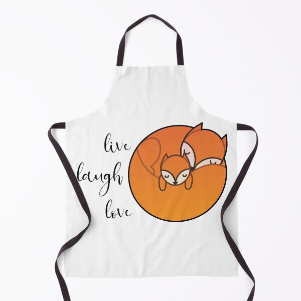 Item preview, Live, laugh, love - Fox designed and sold by FunnyChameleon.