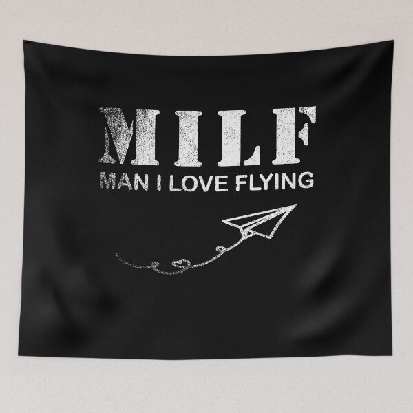 Item preview, MILF Man I Love Flying Airline Aviation  designed and sold by ExpressWayFour.