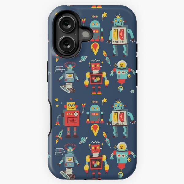 Item preview, Retro Space Robots designed and sold by emilykskinner.