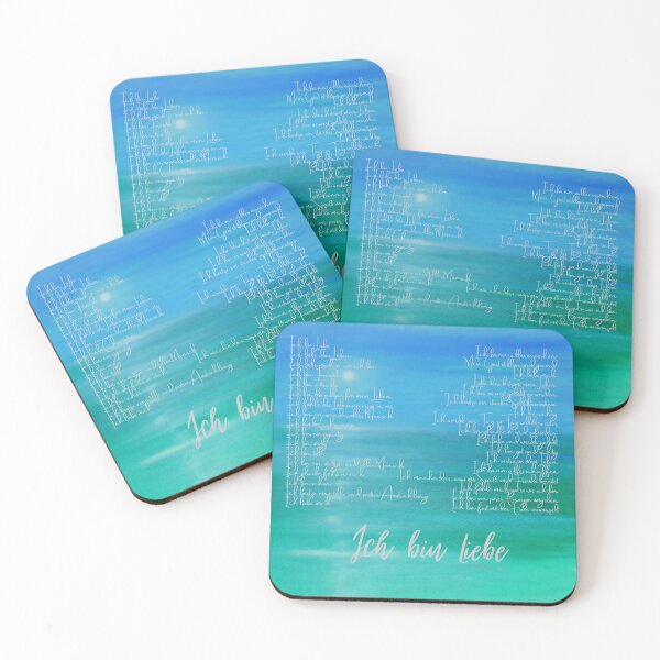Item preview, Self-love affirmations on a painting. designed and sold by Anke Franikowski.