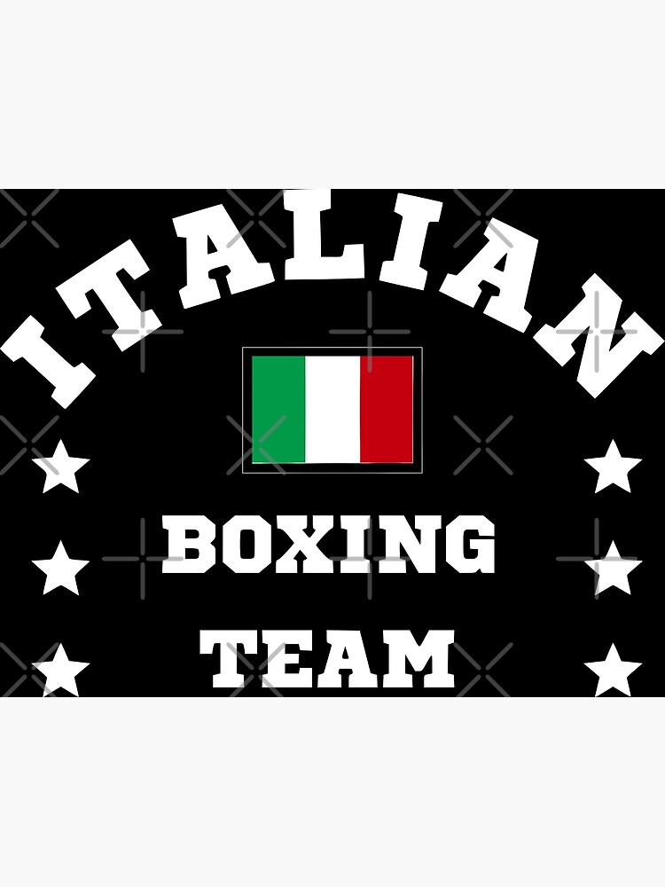 "Italian boxing team" Poster for Sale by OMdesigns93 Redbubble