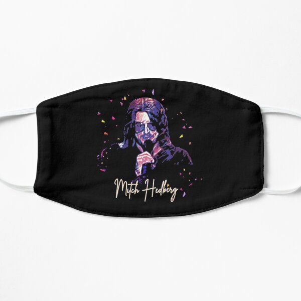 Mitch Hedberg Retro Fan Art Flat Mask
