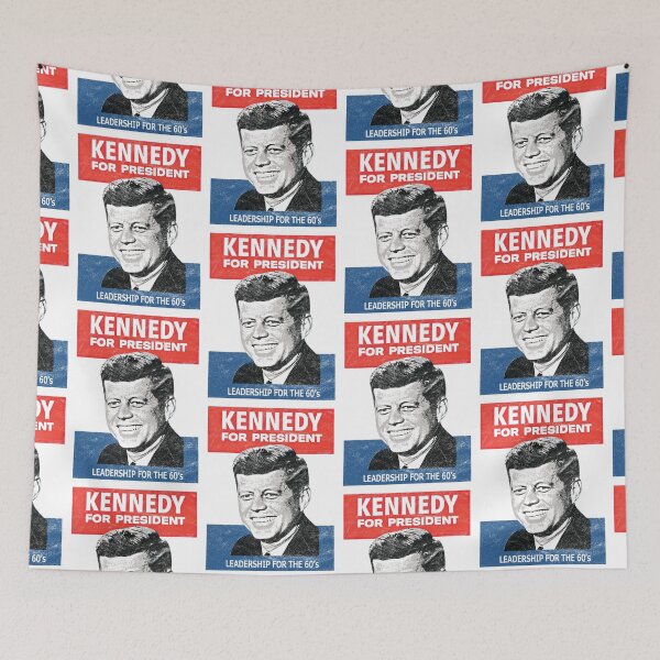 Item preview, Kennedy For President (Worn Look) designed and sold by politicalamity.