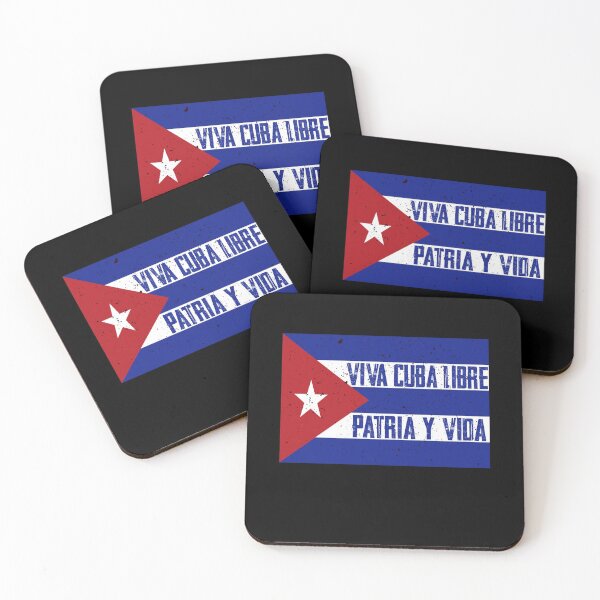Item preview, Patria y vida viva Cuba libre designed and sold by DynastyArt.