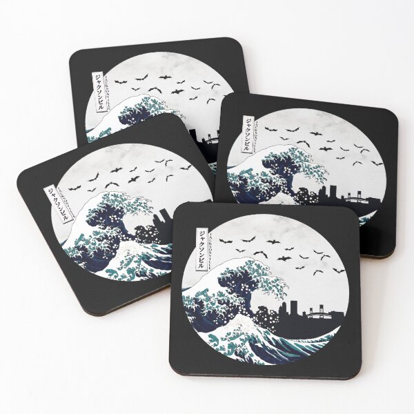 Item preview, Jacksonville Kanagawa Wave Dark designed and sold by DFerraz.