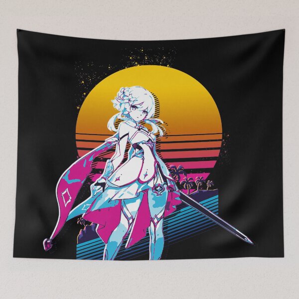 Item preview, Lumine - Genshin Impact *80s retro* designed and sold by MyRetroArt.