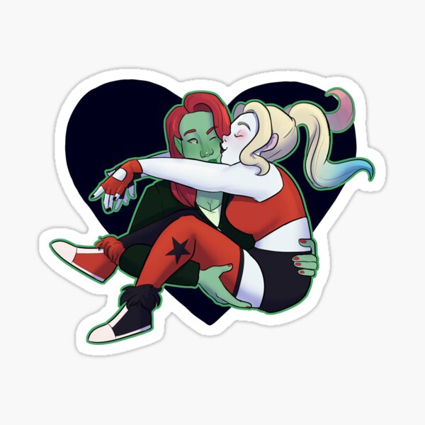 Harley Quinn and Poison Ivy Sticker 