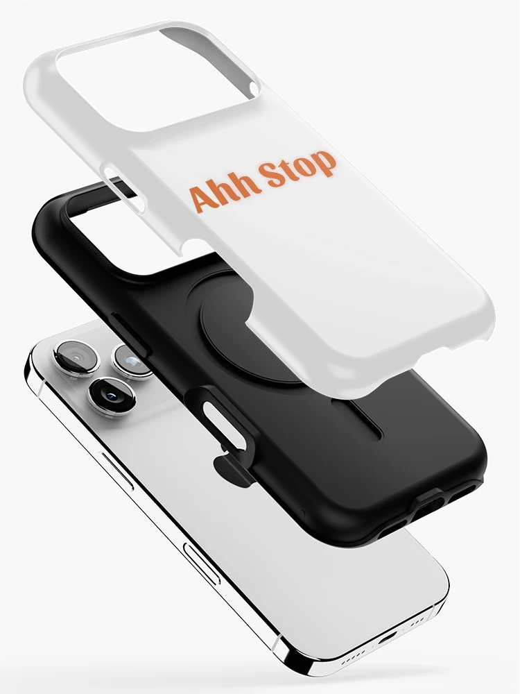Thumbnail 2 of 4, iPhone Case, Ahh Stop designed and sold by BraveJava.