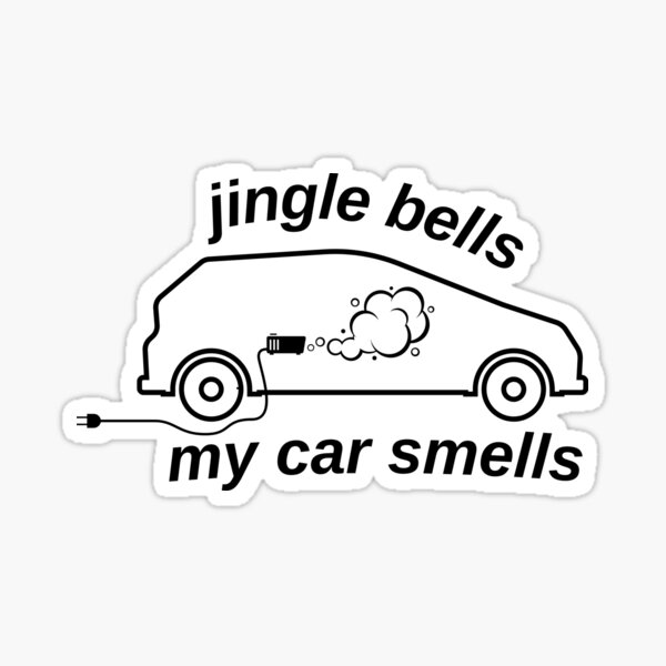 "Car Air Freshener Funny Quote" Sticker for Sale by mirzadesign Redbubble