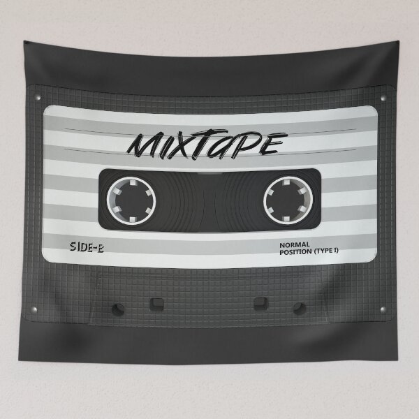 Item preview, 90's Nostalgia Mixtape Cassette Tape designed and sold by hyproinc.
