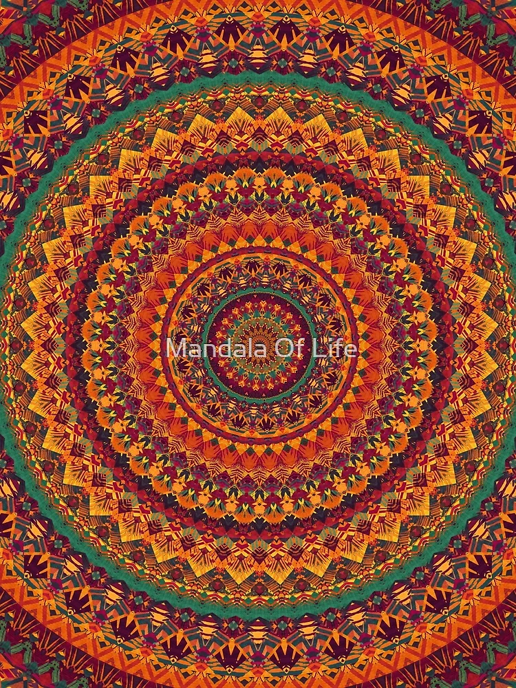 Thumbnail 3 of 3, Scarf, Mandala 117 designed and sold by Mandala Of Life.