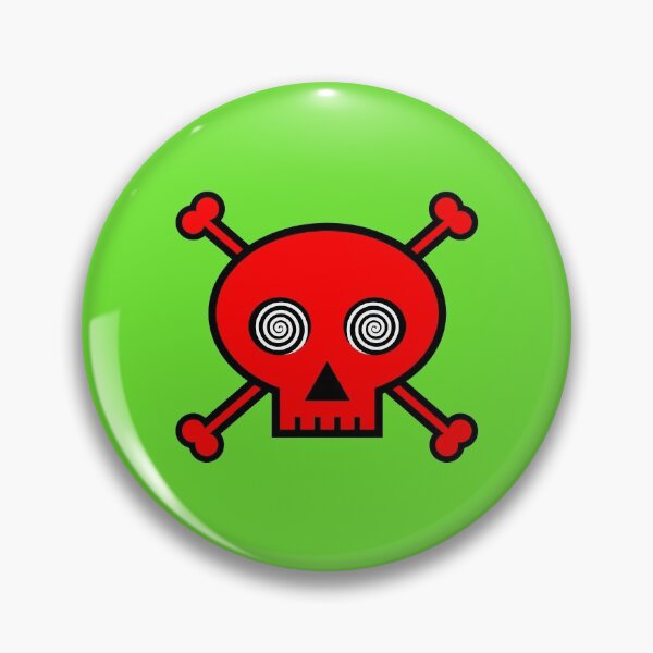 Item preview, Red Hypno-Skull designed and sold by CalamityToys.