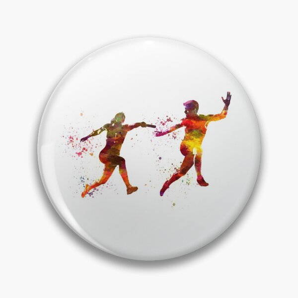 Item preview, Relay race in watercolor designed and sold by paulrommer.