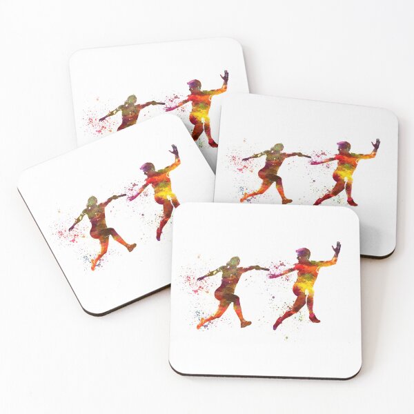 Item preview, Relay race in watercolor designed and sold by paulrommer.