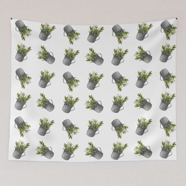 Item preview, Mug with blueberry and hypericum flowers designed and sold by stasia-ch.