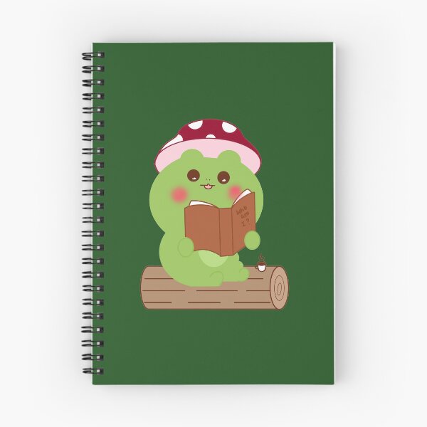 Item preview, Cute Frog Reading Book designed and sold by Cute Bunny.