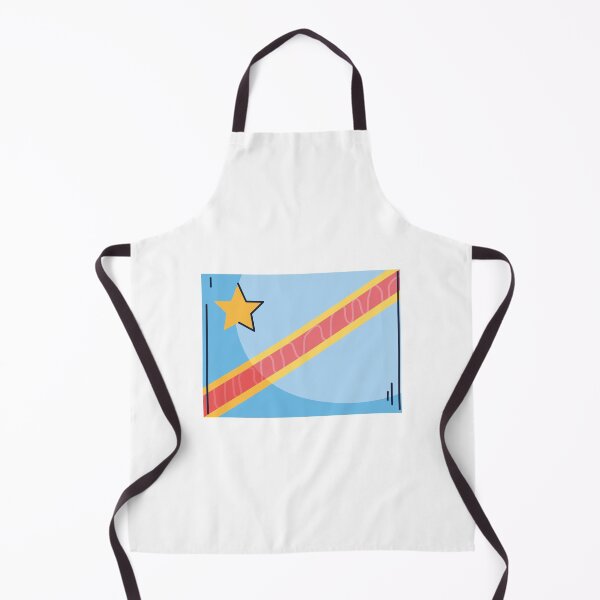 Item preview, Congo Dr Flag Country Isolated Icon designed and sold by MIDDLX.