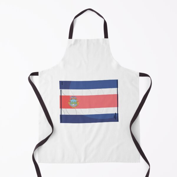 Item preview, Costa Rica Flag Country Isolated Icon designed and sold by MIDDLX.