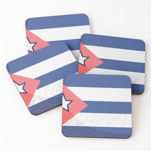 Item preview, Cuba Flag Country Isolated Icon designed and sold by MIDDLX.