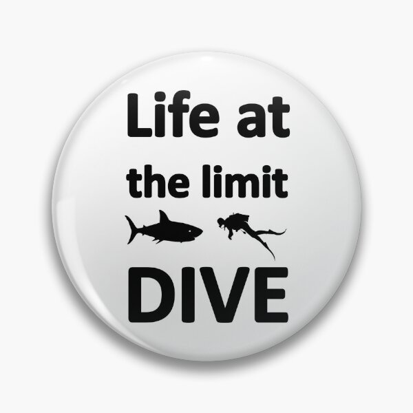 Item preview, Life at the limit Dive Scuba Diving Sports Hobby designed and sold by AndiHK.