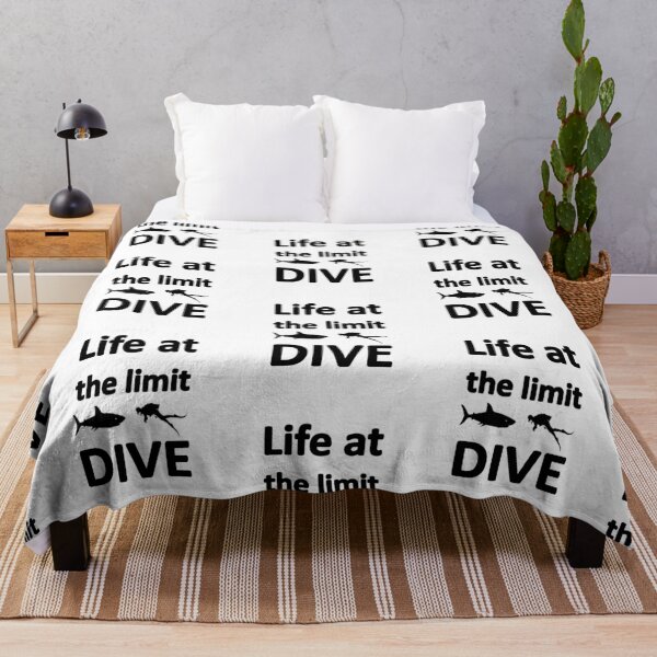 Item preview, Life at the limit Dive Scuba Diving Sports Hobby designed and sold by AndiHK.