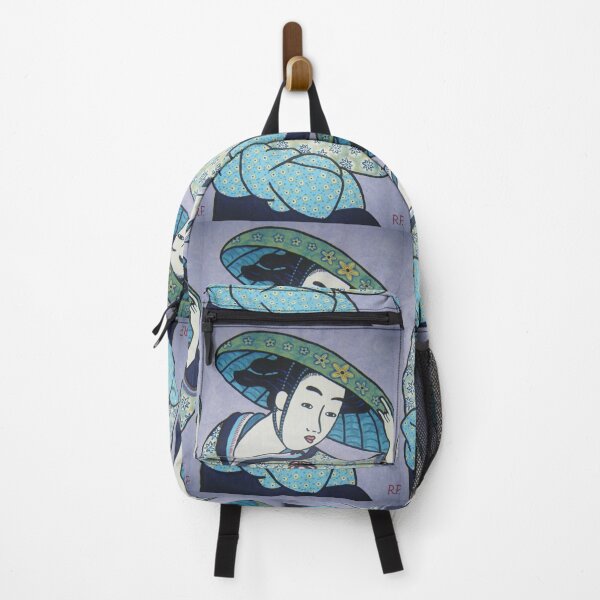 Item preview, Geisha in blue hat designed and sold by Rebecca-Art.