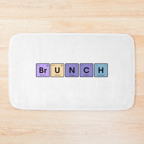 Item preview, Brunch Elements (black) | Foodie Scientist designed and sold by StickerPolitics.