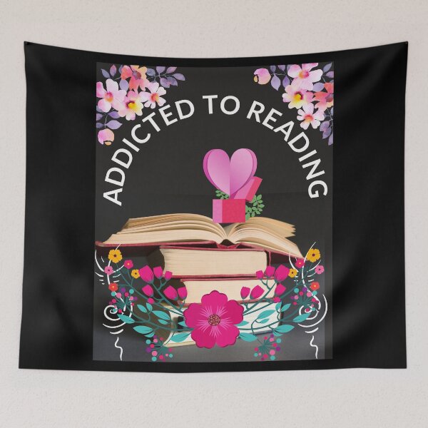Item preview, Addicted To Reading  designed and sold by U.K. INTERNATIONAL Degain.