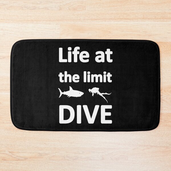 Item preview, Life at the limit Dive Scuba Diving Sports Hobby designed and sold by AndiHK.