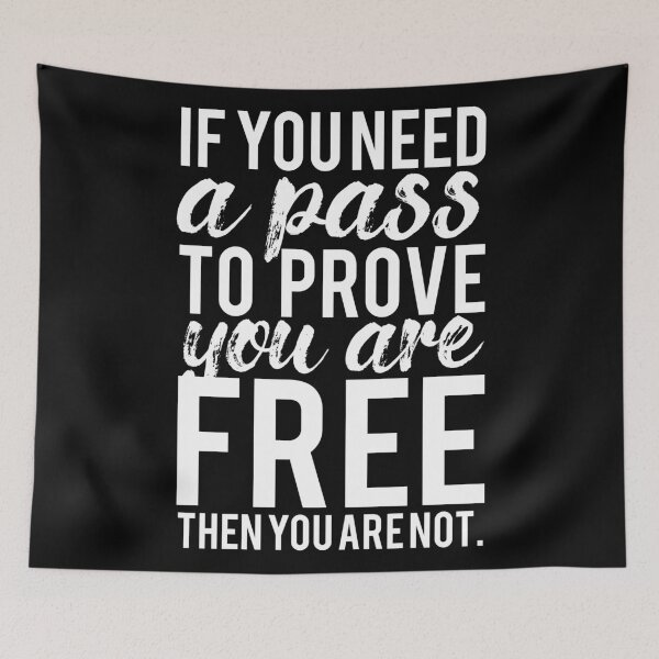 Item preview, If you need a pass to prove you are free designed and sold by enriquepma.