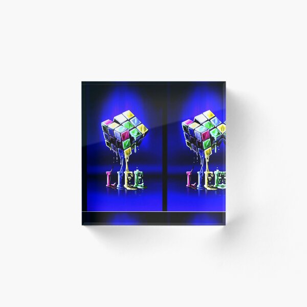 Item preview, The colourful Rubix cube  designed and sold by LJDesigns15.
