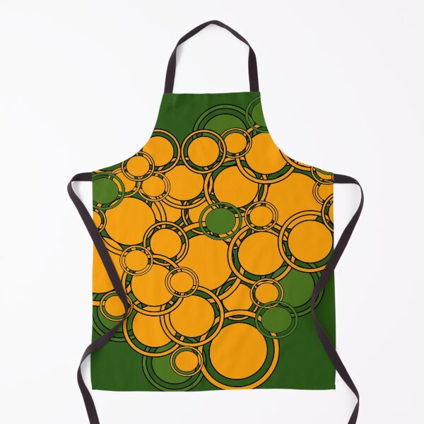 Item preview, green and gold abstract pattern designed and sold by pauloneill-art.