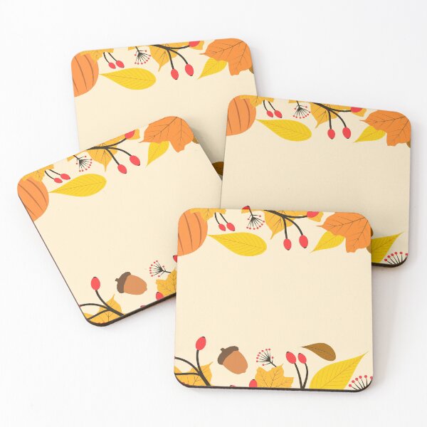 Item preview, Autumn pattern in yellow and orange colors designed and sold by GraffiTimi.