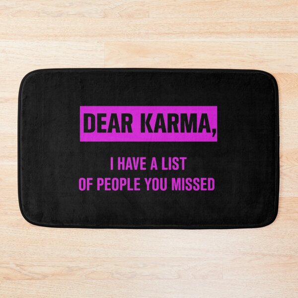 Item preview, karma I have a list of people you missed designed and sold by jack-OC.