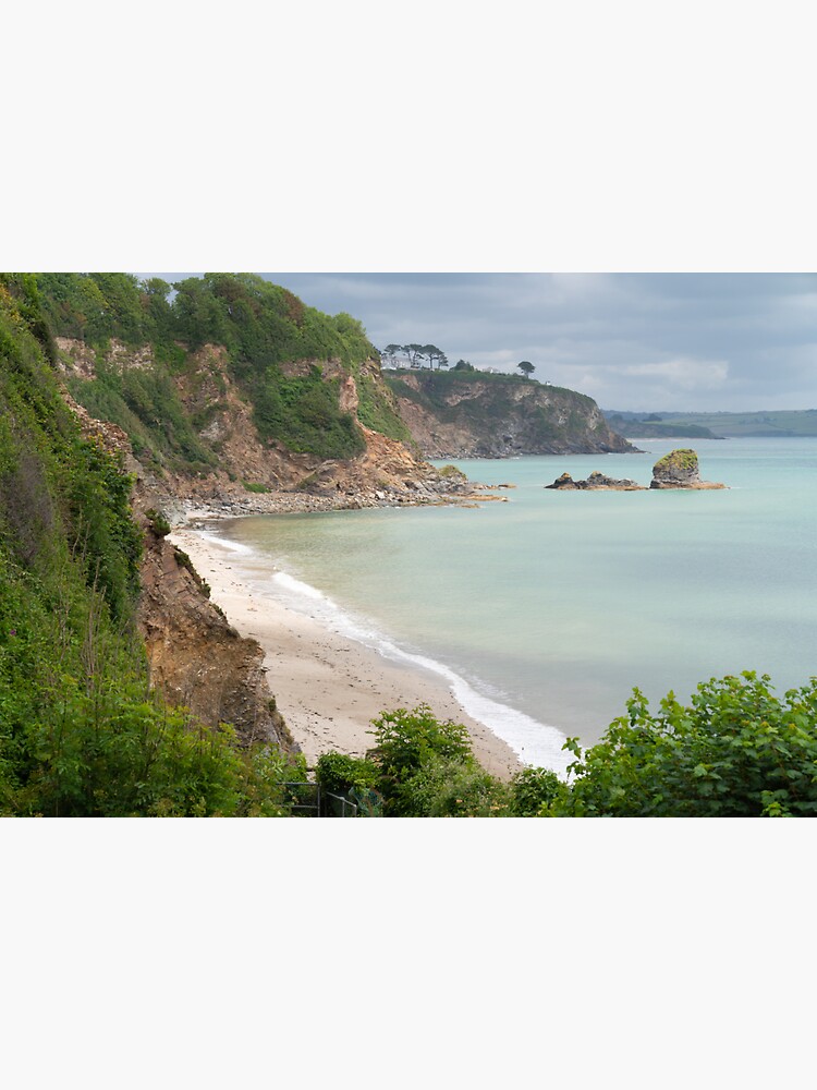 "Duporth Cornwall Beach near St Austell" Sticker for Sale by